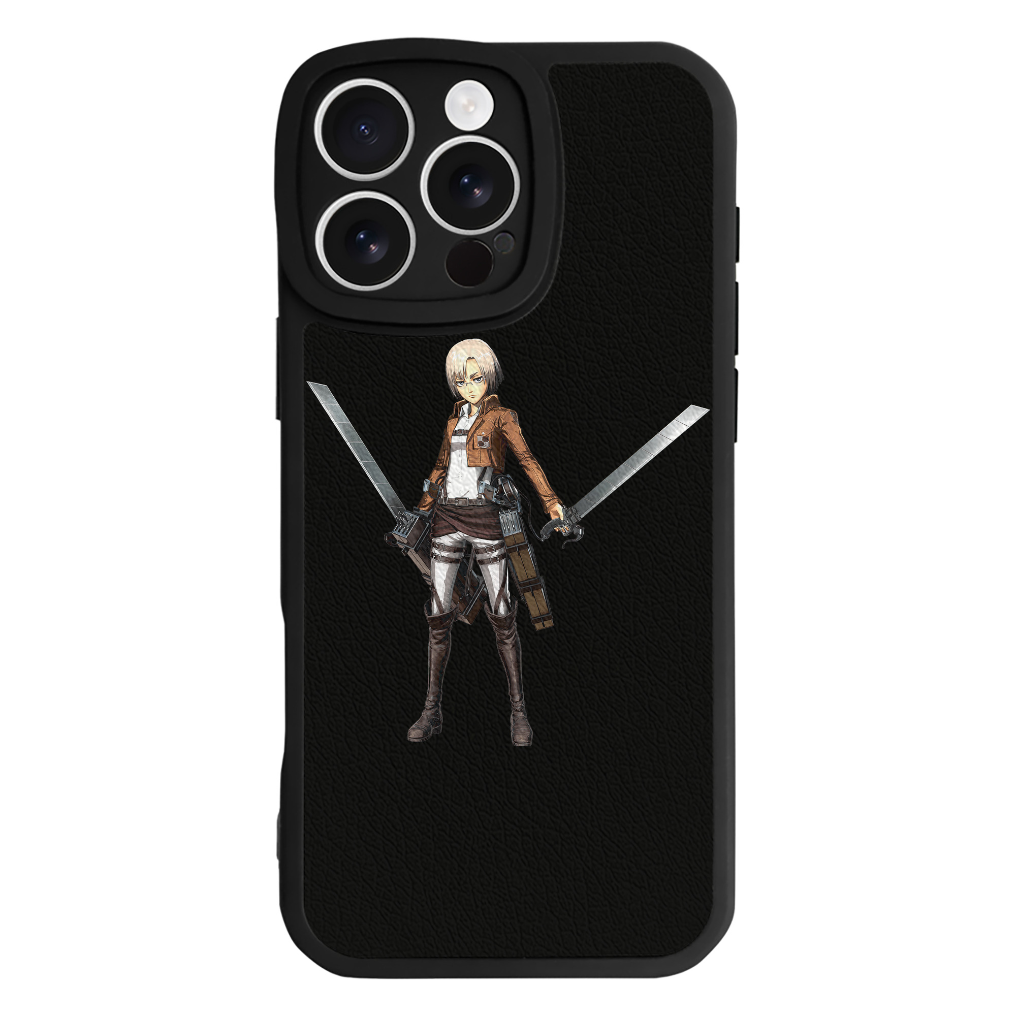 （画像用）  【iPhone 16シリーズ対応】シリコンスマホケース（レザー調） 材質：シリコン